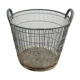 Industrial metal basket