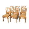 Ensemble de chaises années 50