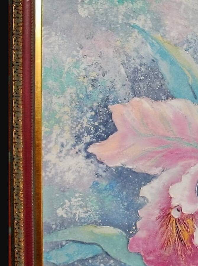 Lee Reynolds floral painting
