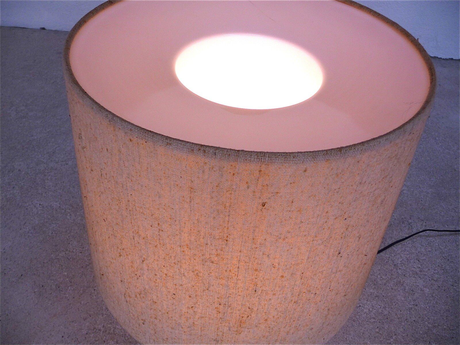 Scandinavian modern ceramic table lamp, Denmark 1960s