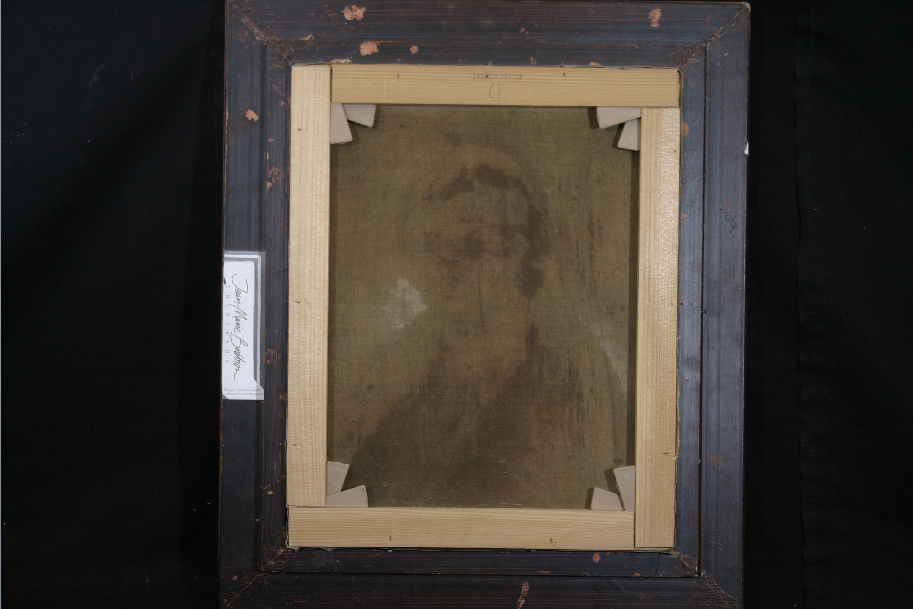 Portrait of a gentleman, 19th century, oil on canvas