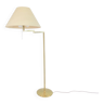Lampadaire en laiton avec bras pivotant mid century modern