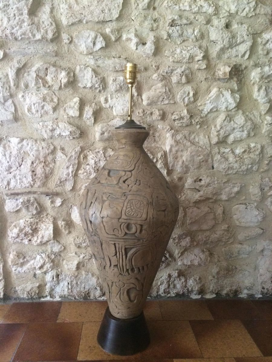 Vintage floor lamp, sculptural circa 60