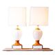 Table lamps by Tommaso Barbi, Italy 1970s