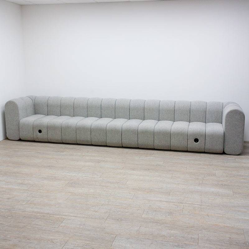 Canapé Bob Split de marque Bla Station en tissu gris