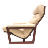 Rare fauteuil scandinave vintage des années 1960