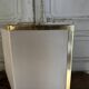 Lampe italienne Romeo Rega en laiton et laque XXe