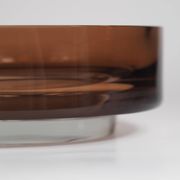 Rare modern glass bowl from the mid-century by Kaj Franck for Nuutajärvi Notsjö.
