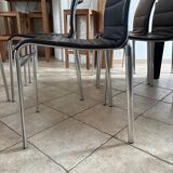 8 Alias black chairs