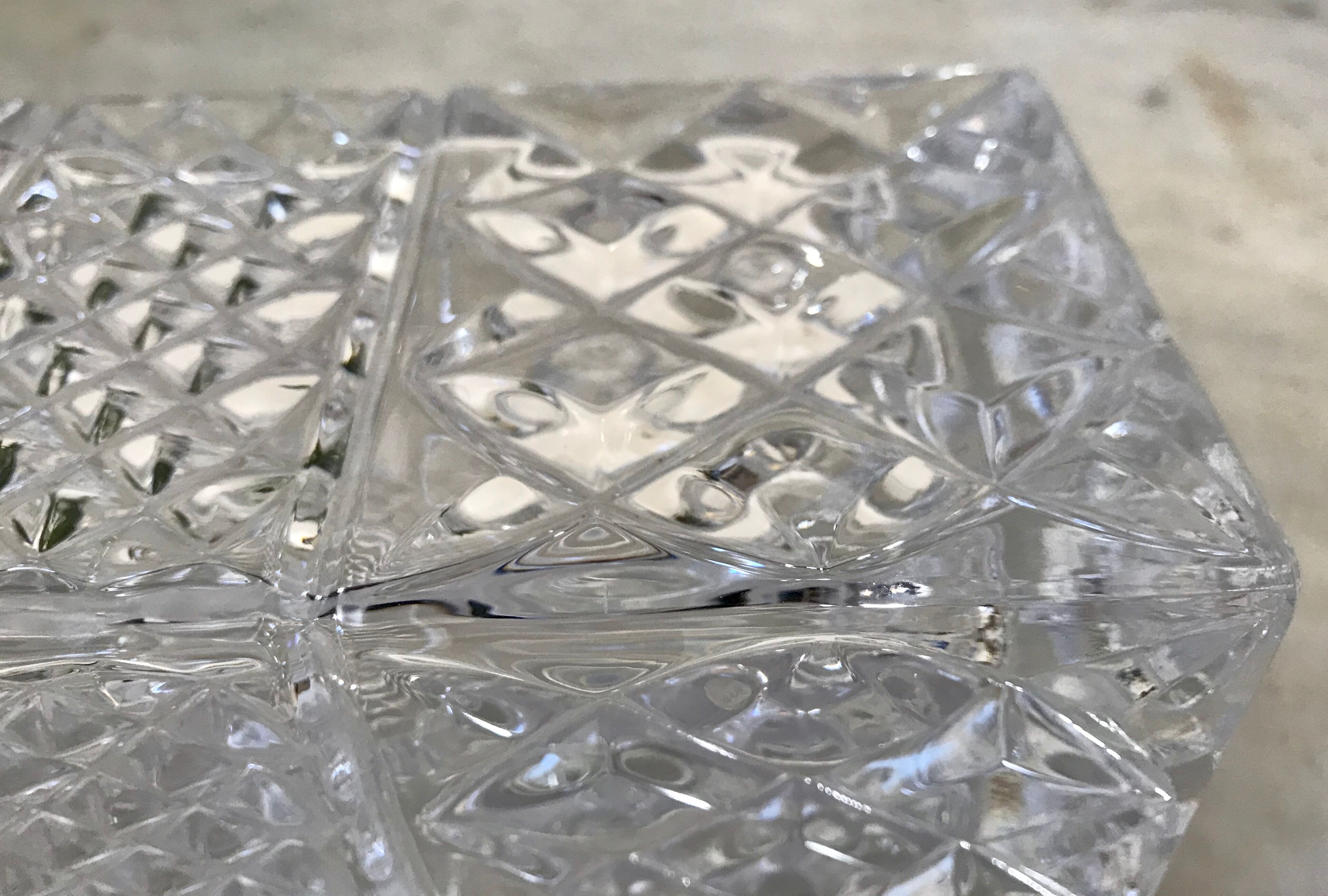 Crystal whisky carafe