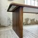 Table, bureau en teck 1970
