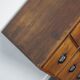 French fruitwood apothecary cabinet, ca 1950s