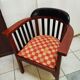 6 art nouveau armchairs
