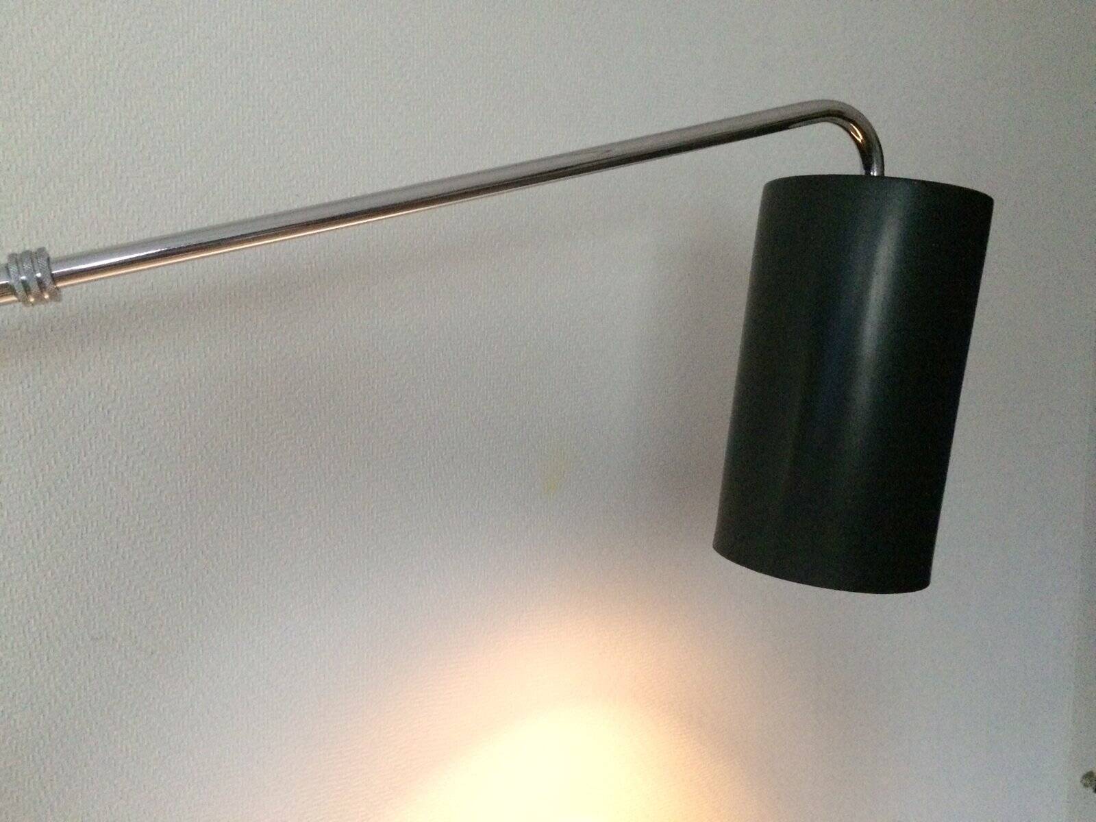 Mid-Century Extendable Cylinder Wall Lamp, 1960s