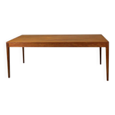 The modern Scandinavian teak dining table Diplomat by Finn Juhl for France and Son.