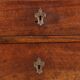 Commode Directoire ancienne en noyer 3 tiroirs XIXe siècle