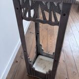 Art Deco umbrella stand from the 1930s, cast iron.