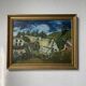 Oil painting Chaumes de Cordeville