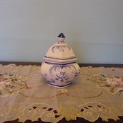 Hexagonal candy in earthenware 1970