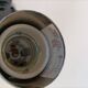 Pair of Targetti clamp spotlights in chrome metal 1970