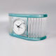 Table Clock by Omodomo in Crystal. Made in Italy1970
