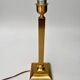 Vintage brass table lamp by DeKnudt, 1970s