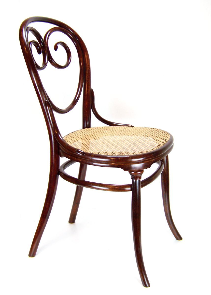 Chair nr. 2 viennese antique of Thonet 1870