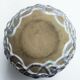 Vase ceramic ball enamelled with La Charentaise drippings