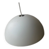 White half-sphere pendant light