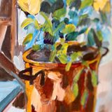 "Flowers in copper" -by EBBE HÖGLUND