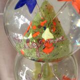 Sulfide with floral decoration eugenie