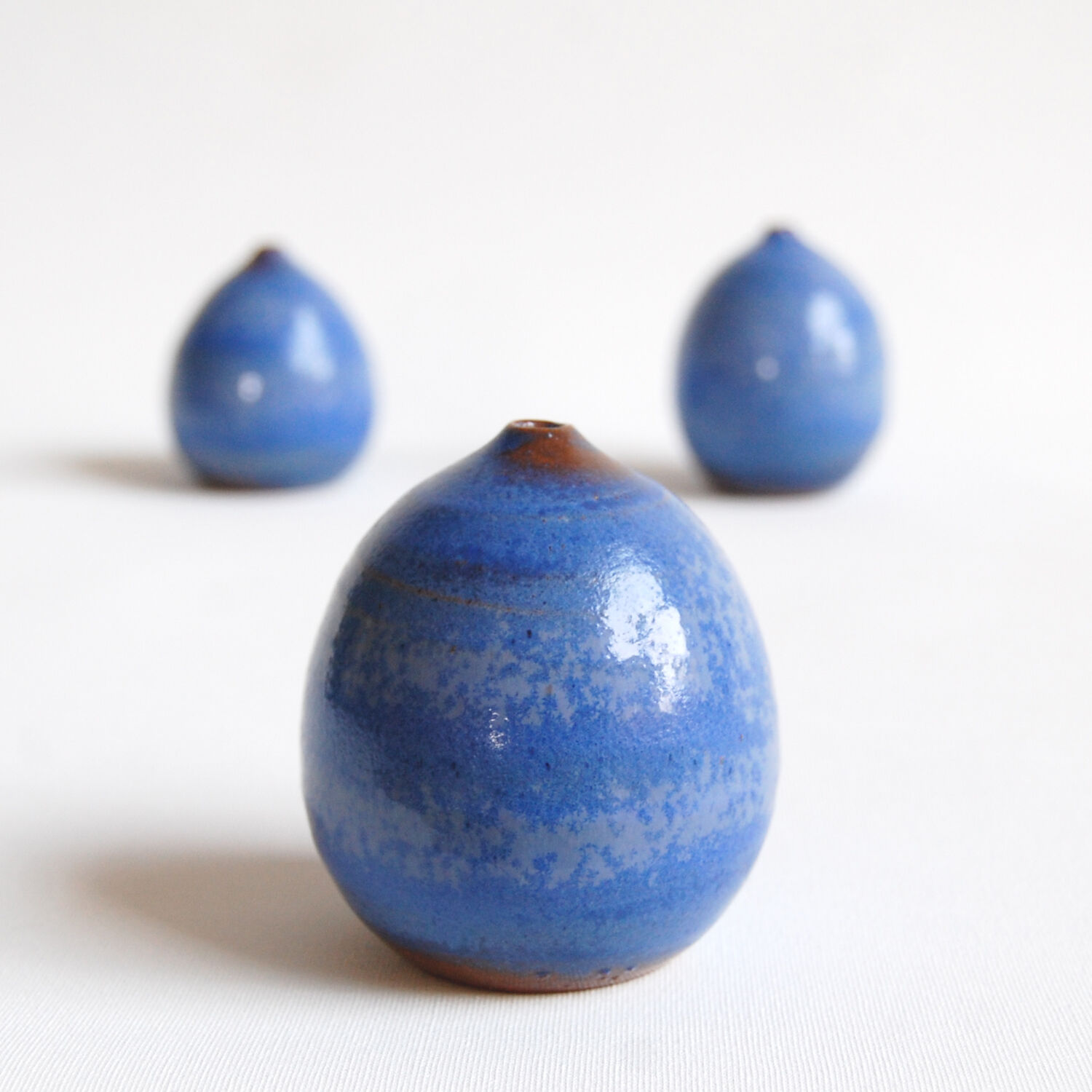 Antonio Lampecco Blue Ceramic Trio