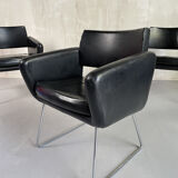 J-A Motte, set of 3 armchairs 773
