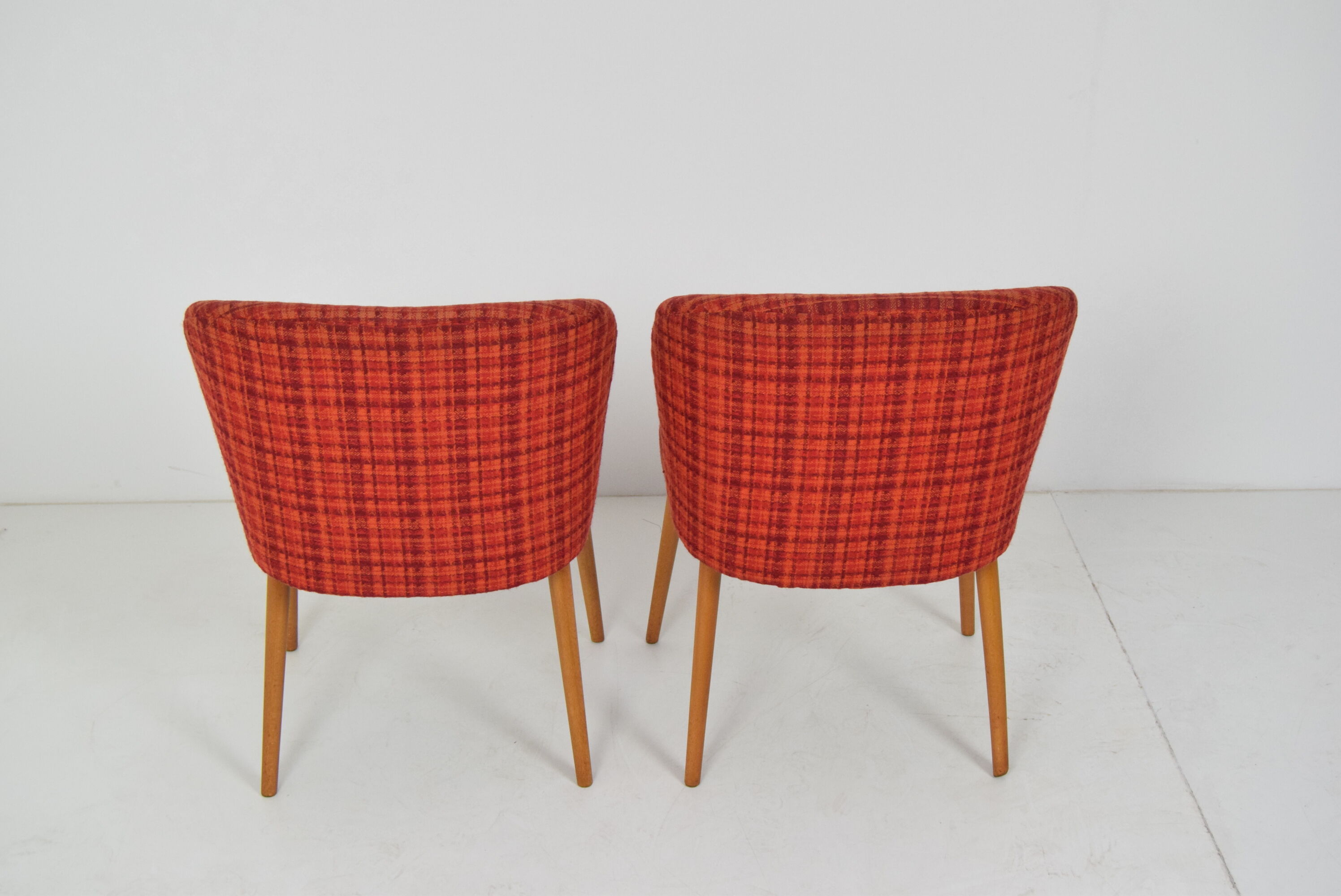 Set of upholstered chairs, 1960