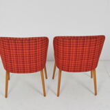 Set of upholstered chairs, 1960