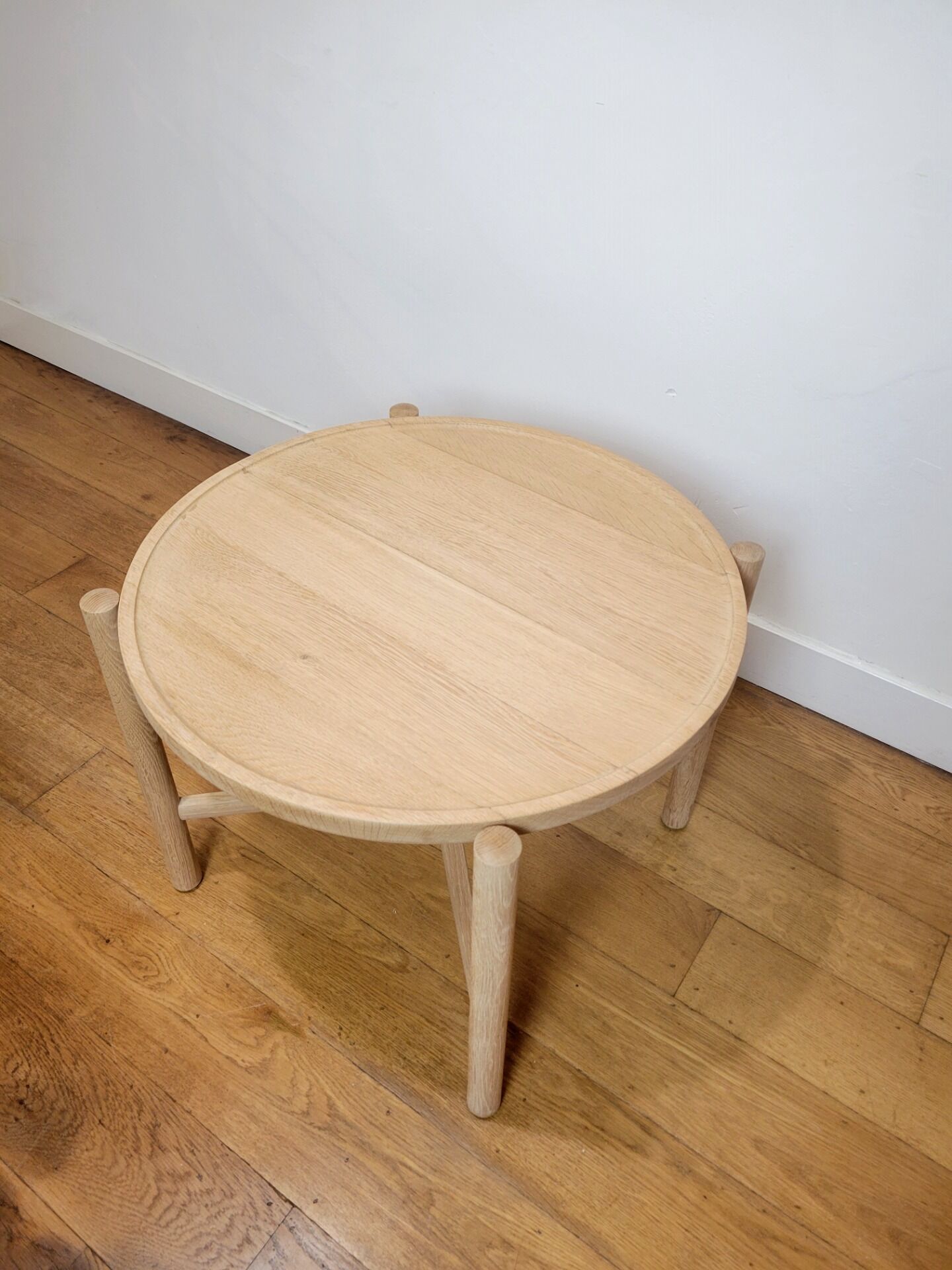 Table d'appoint vintage PP35 par Hans J. Wegner pour PP Møbler