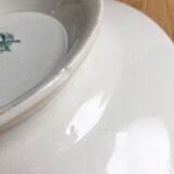 Plate on foot / Compotier iron earth 1930