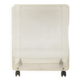 1960s acrylic side table