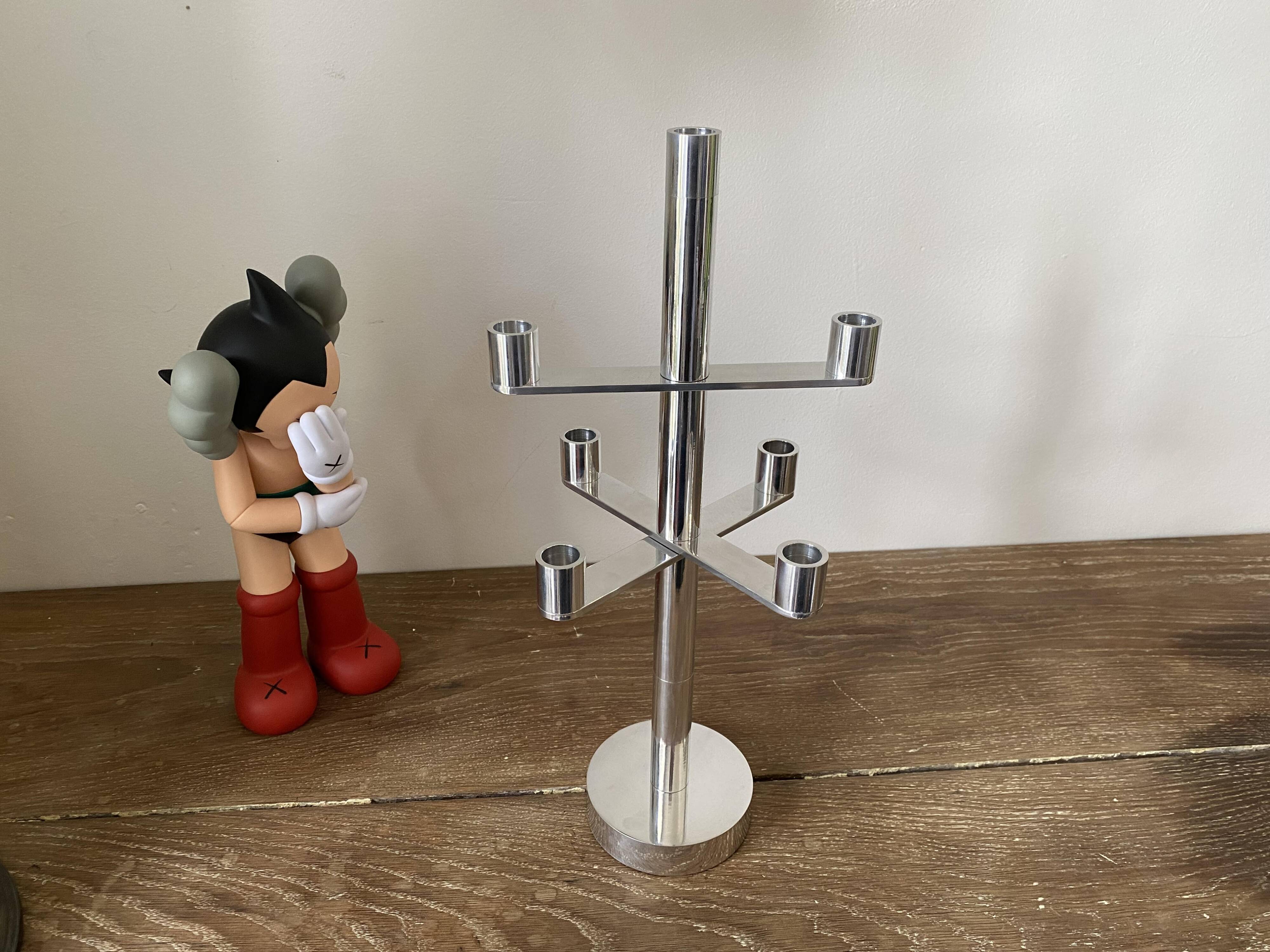 Candelabrum chandelier candlestick dragon edward van vliet ligne roset vintage