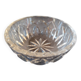 Coupe saladier en cristal massif taille main Saint Louis