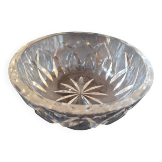 Saint Louis hand-cut solid crystal salad bowl