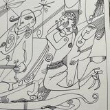 Vintage drawing