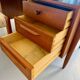 Scandinavian design desk Swiss Teack design 70s teak
