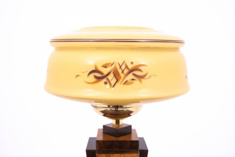 Art Deco table lamp from Poland, 1950s.
