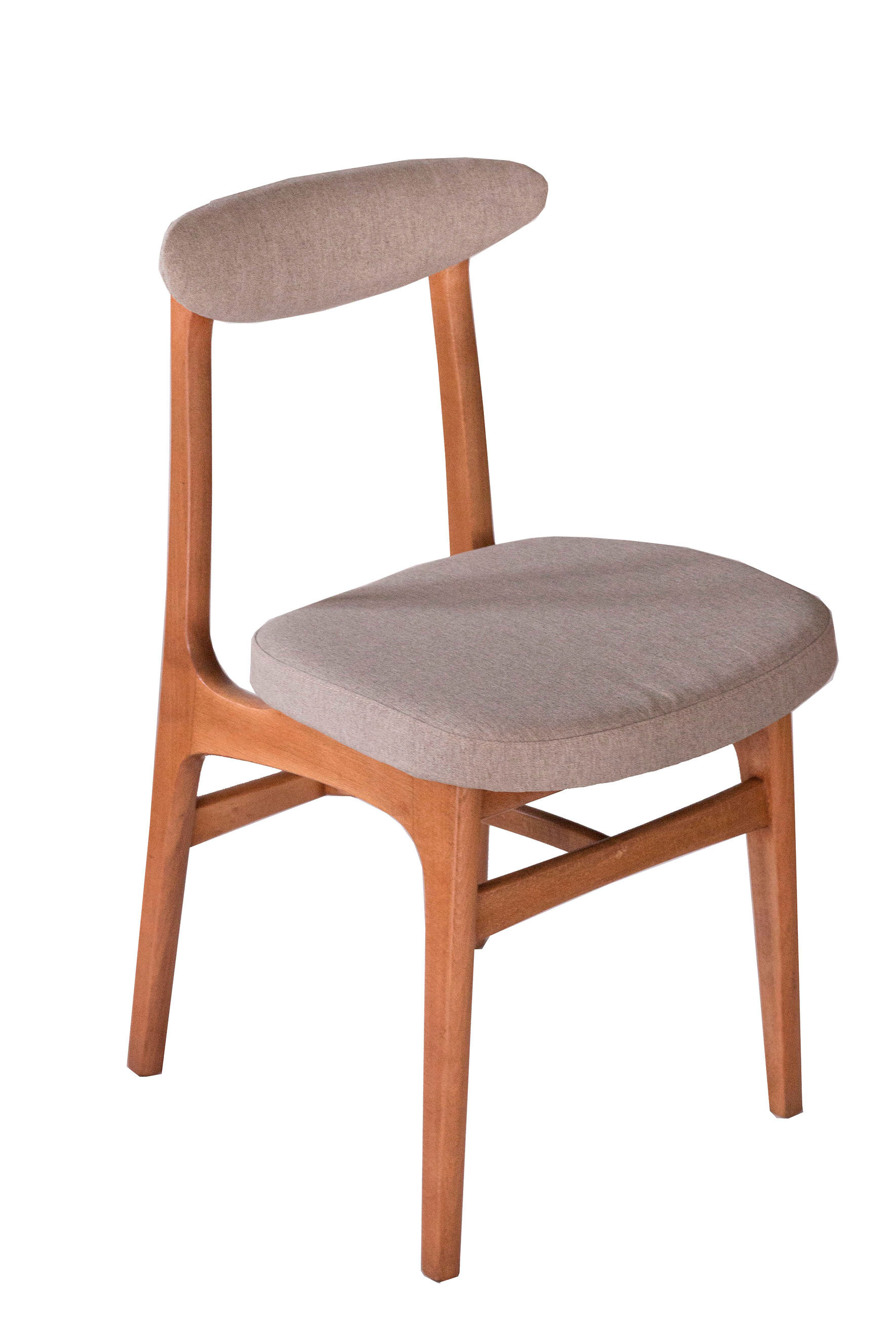 Set of 4 chairs retapissees