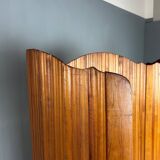 Pine Wood Room Divider by S.N.S.A. , France 1930s.