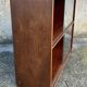 Glass bookcase, glass floor shelves by FD Rozaffy, 1960s