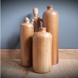 Lot of old sandstone bottles