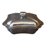 Vintage metal sugar bowl