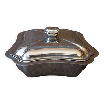 Sucrier métal vintage